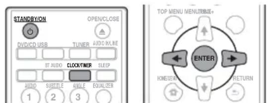 PIONEER XCM52BTK - Instellen van de klok - 1