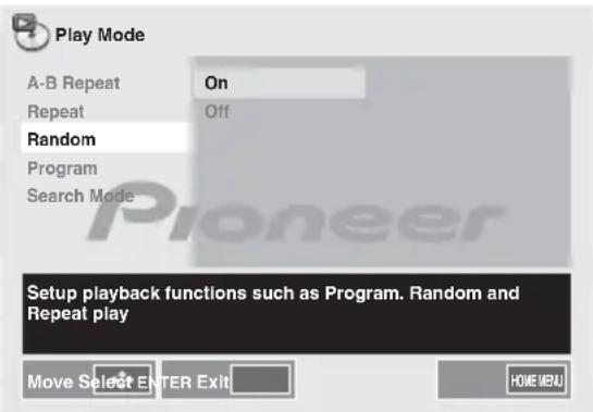 PIONEER XCM52BTK - Gebruik / om On te selecteren. - 1