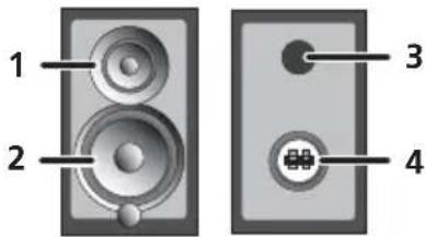 PIONEER XCM52BTK - Sistema de altevoces - 1