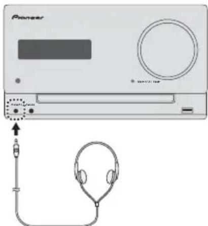 PIONEER XCM52BTK - Utilisation avec un casque - 1
