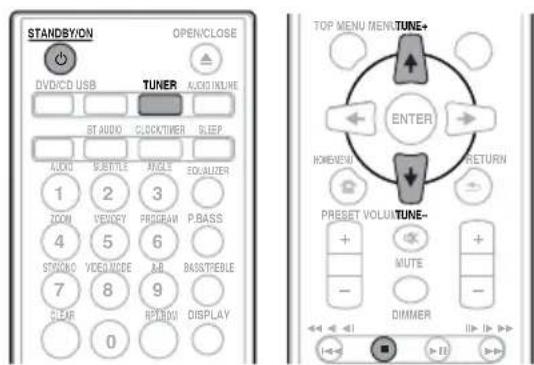 PIONEER XCM52BTK - Écoute d'émissions de radio - 1