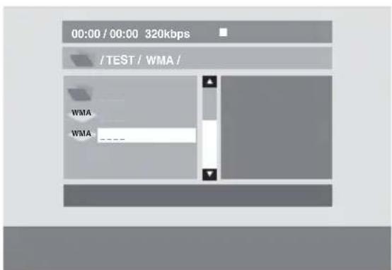 PIONEER XCM52BTK - Press ↑/↓ to select desired playback the file. - 1