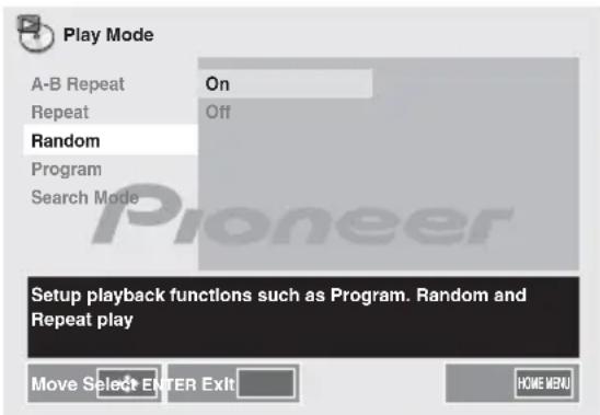 PIONEER XCM52BTK - Zufallswiedergabe - 1