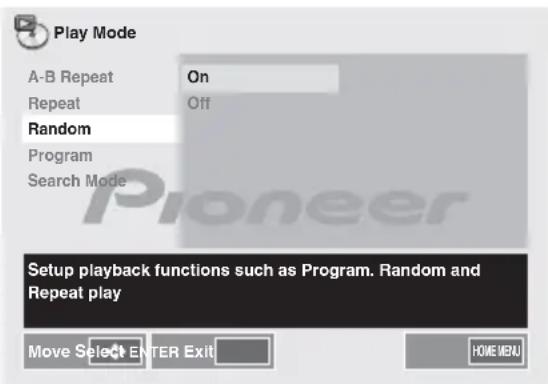 PIONEER XCM52BTK - Reproduccion aleatoria - 1