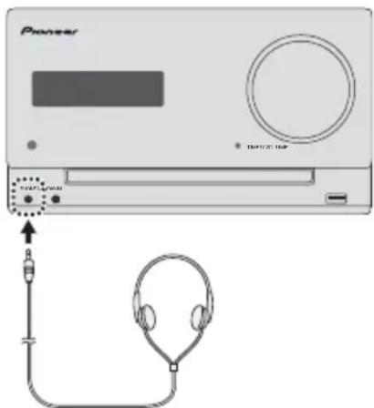 PIONEER XCM32BTK - Utilisation avec un casque - 1
