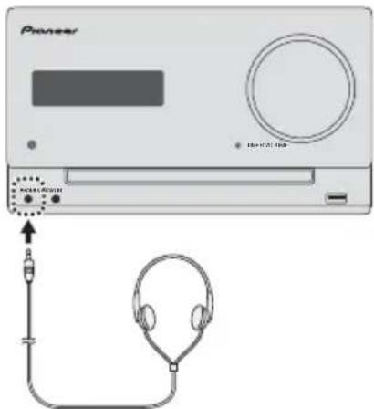 PIONEER XCM32BTK - Usare le cuffie - 1