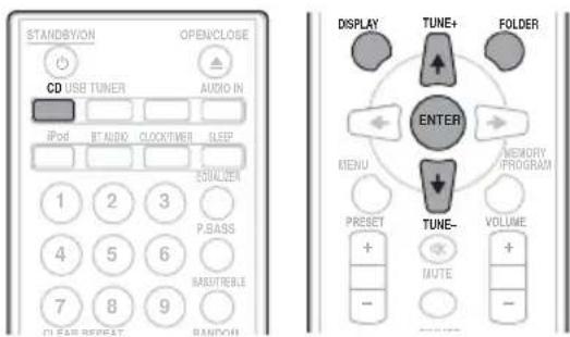 PIONEER XCM32BTK - Specificare la cartella da riprodurre - 1