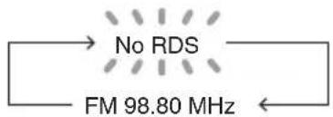PIONEER XCM32BTK - Information provided by RDS - 3