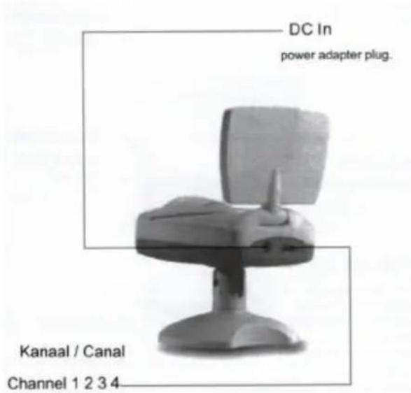Marquant CCD3 - CARACTERISTIQUES ET VUE DE LA CAMÉRA (TRANSMETTEUR) - 2