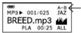 AIPTEK MP3S1 - Repetir Reproducao A-B - 2