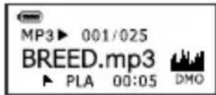 AIPTEK MP3S1 - Setting the favorite tracks - 2
