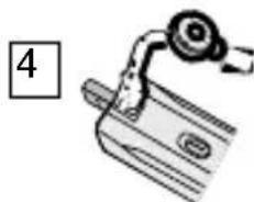 AIPTEK MP3S1 - Fixer la bandoulière - 4
