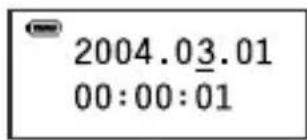 AIPTEK MP3S1 - Setting the Time - 8