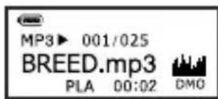 AIPTEK MP3S1 - De favoriete sporen opgeven - 1