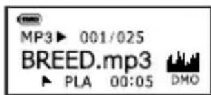 AIPTEK MP3S1 - Régler les pistes préférentes - 2