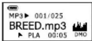 AIPTEK MP3S1 - Establisher pistas favoritas - 2