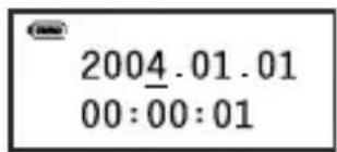 AIPTEK MP3S1 - Definição da hora - 5