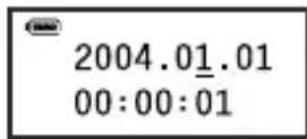 AIPTEK MP3S1 - Impostazione dell'ora - 6