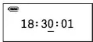 AIPTEK MP3S1 - Impostazione dell'orario della SVEGLIA - 8