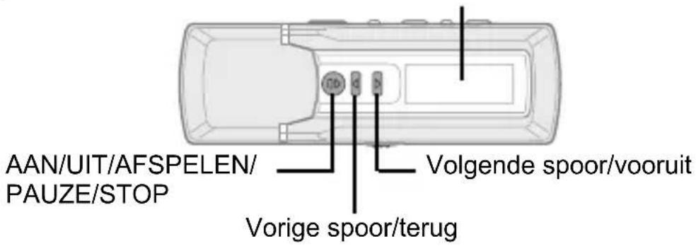 AIPTEK MP3S1 - Voorzijde: - 1