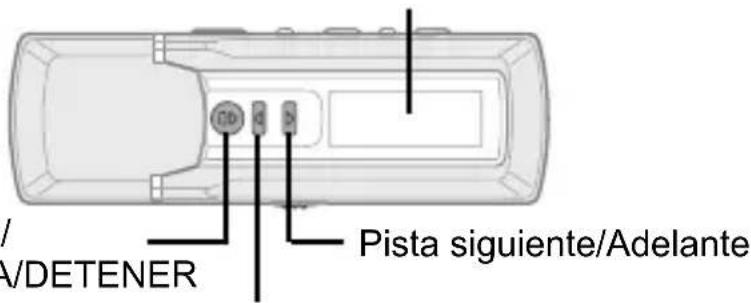 AIPTEK MP3S1 - Vista frontal: - 1