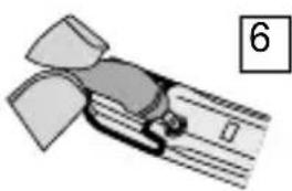 AIPTEK MP3S1 - Collegamento della tracolla - 6
