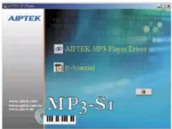 AIPTEK MP3S1 - Het usb-stuurprogramma installeren (onder Windows 98SE) - 1
