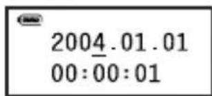 AIPTEK MP3S1 - Impostazione dell'ora - 5