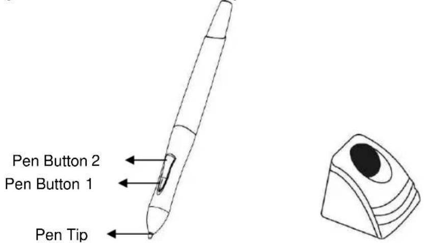 AIPTEK HyperPen 10000U - Pen Holder & tip remover - 1