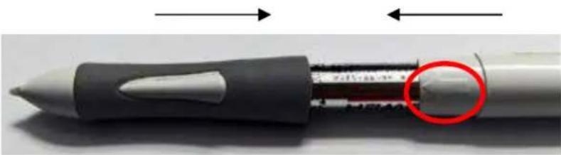 AIPTEK HyperPen 10000U - Loading the battery for digital pen - 3