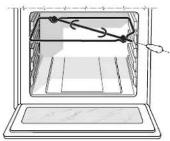 INDESIT K3C55R - Het braadspit - 1