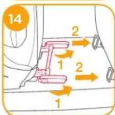 Joie Duallo - Installation avec ceinture à 3 points - 3