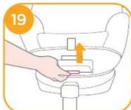 Joie Spin 360 - Bloccaggio del bambino - 1