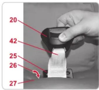 Britax-Römer FIRST CLASS plus Storm grey - Pour retirer le dispositif de diminution de siège du siège auto : - 1