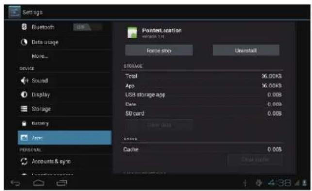 MPMAN MP709 - Applications - 2