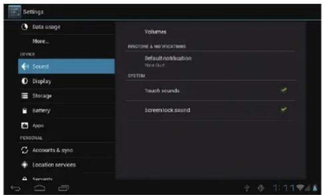 MPMAN MP709 - Appuyez sur «system settings - 1