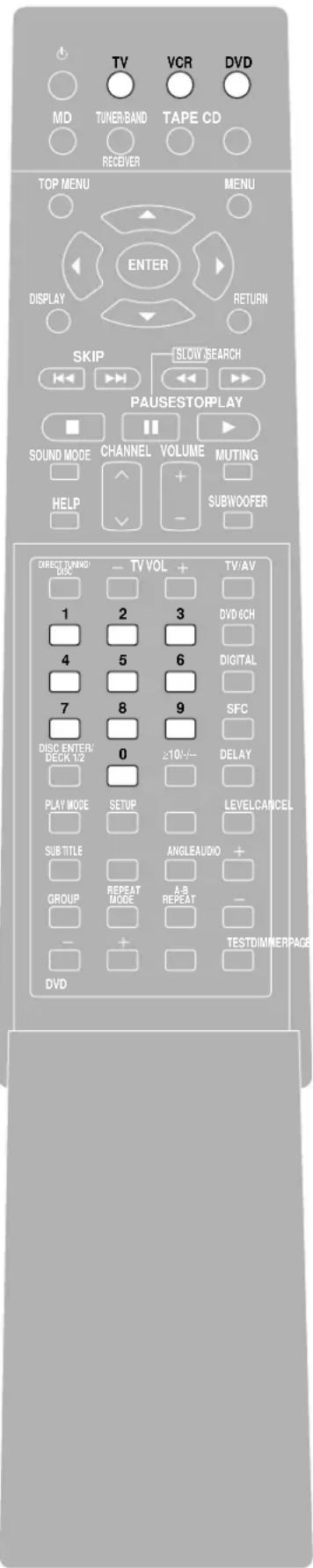 TECHNICS SADA15 - Fernbedienung - 1