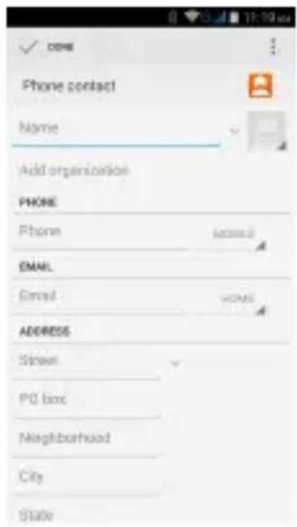 MPMAN PH402 - Pour ajouter un Contact - 1