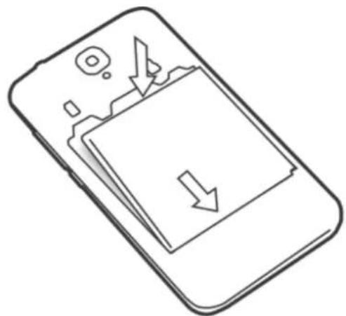 MPMAN PH380 - Inserting the Micro SIM card and Battery - 3