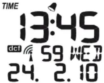 ALECTO ACH2010 - Heure et date: - 1