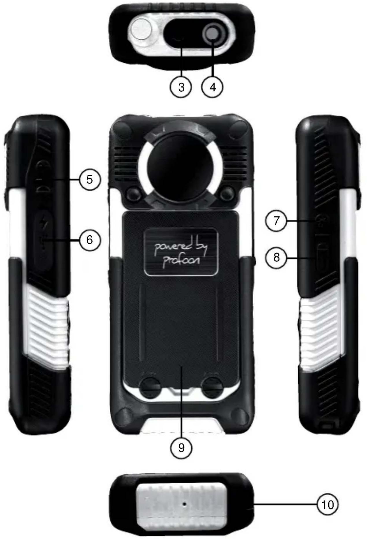PROFOON RugGear XK - Téléphone - 2