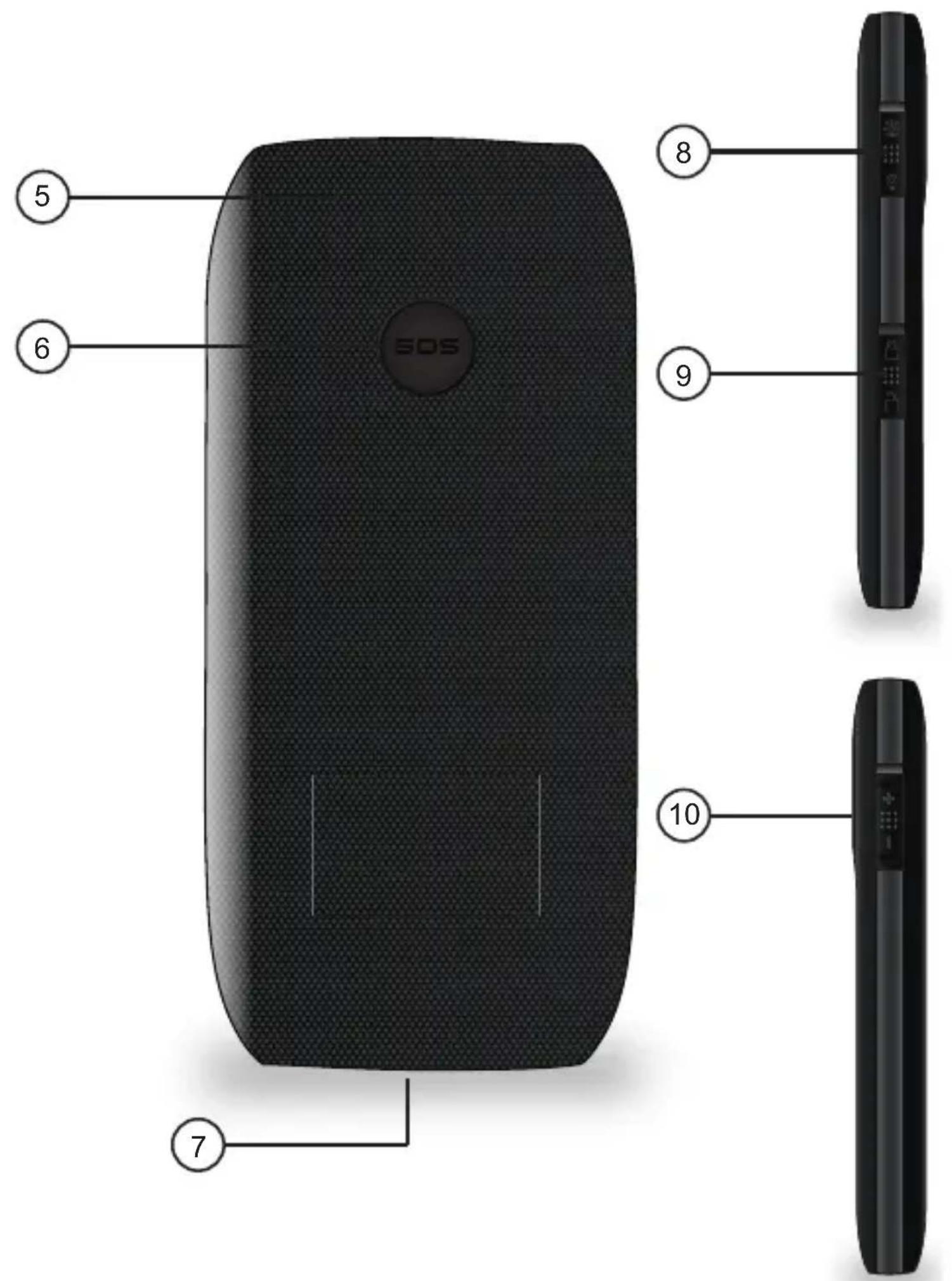 PROFOON PM750 - Téléphone - 2