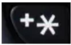 PROFOON PM676 - Touche \* (petite étoile) : - 1