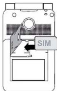 PROFOON PM692 - La carte SIM et la pile : - 3