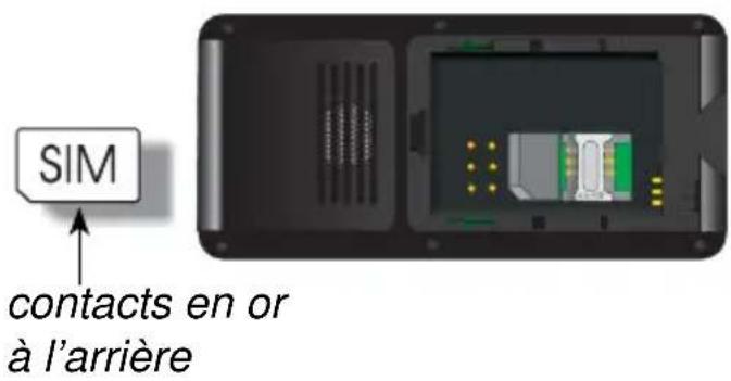 PROFOON PM600 - PLACER LA CARTE SIM ET ACCU - 1