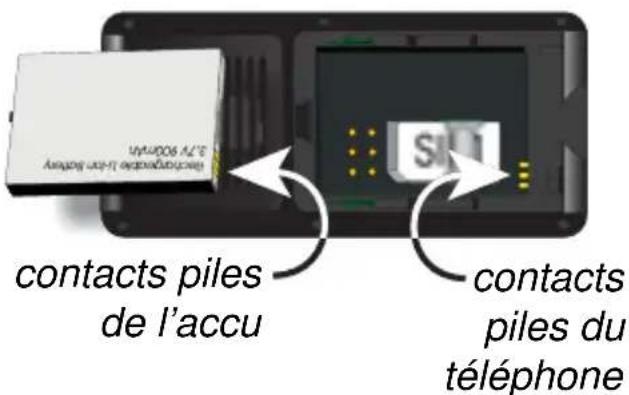 PROFOON PM600 - PLACER LA CARTE SIM ET ACCU - 4