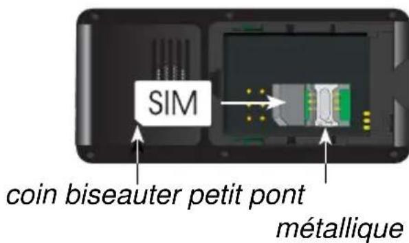 PROFOON PM600 - PLACER LA CARTE SIM ET ACCU - 2