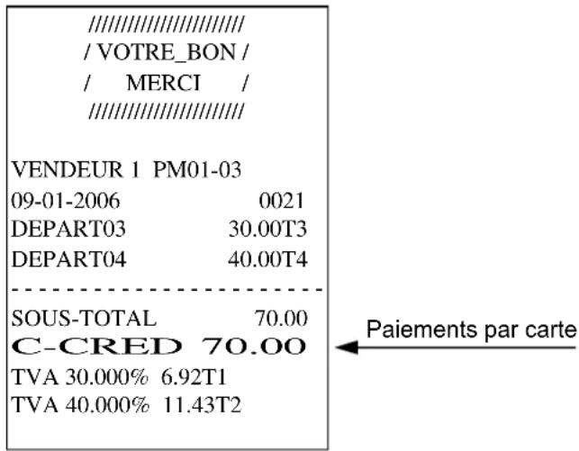 OLYMPIA CM 812 - Paiements par carte - 3