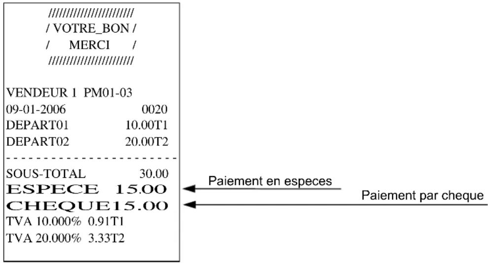 OLYMPIA CM 812 - Versement en espèces et par chèque - 4