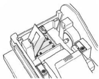 OLYMPIA CM 812 - Pose des piles - 1